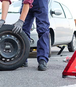 Assistenza stradale per riparazione auto