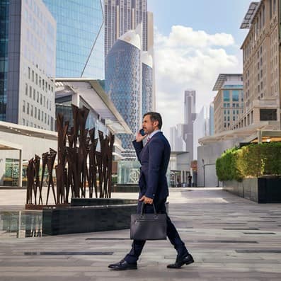 Dubai International Financial Centre | Entrepreneurs | Mobile Conversation