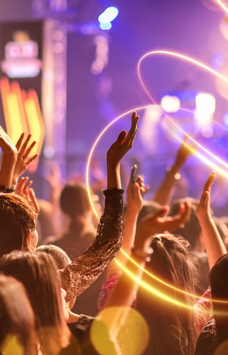 Live performance concert in Dubai